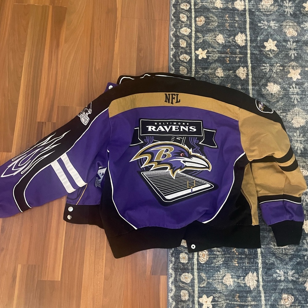 Baltimore Ravens NFL Vintage jacket.